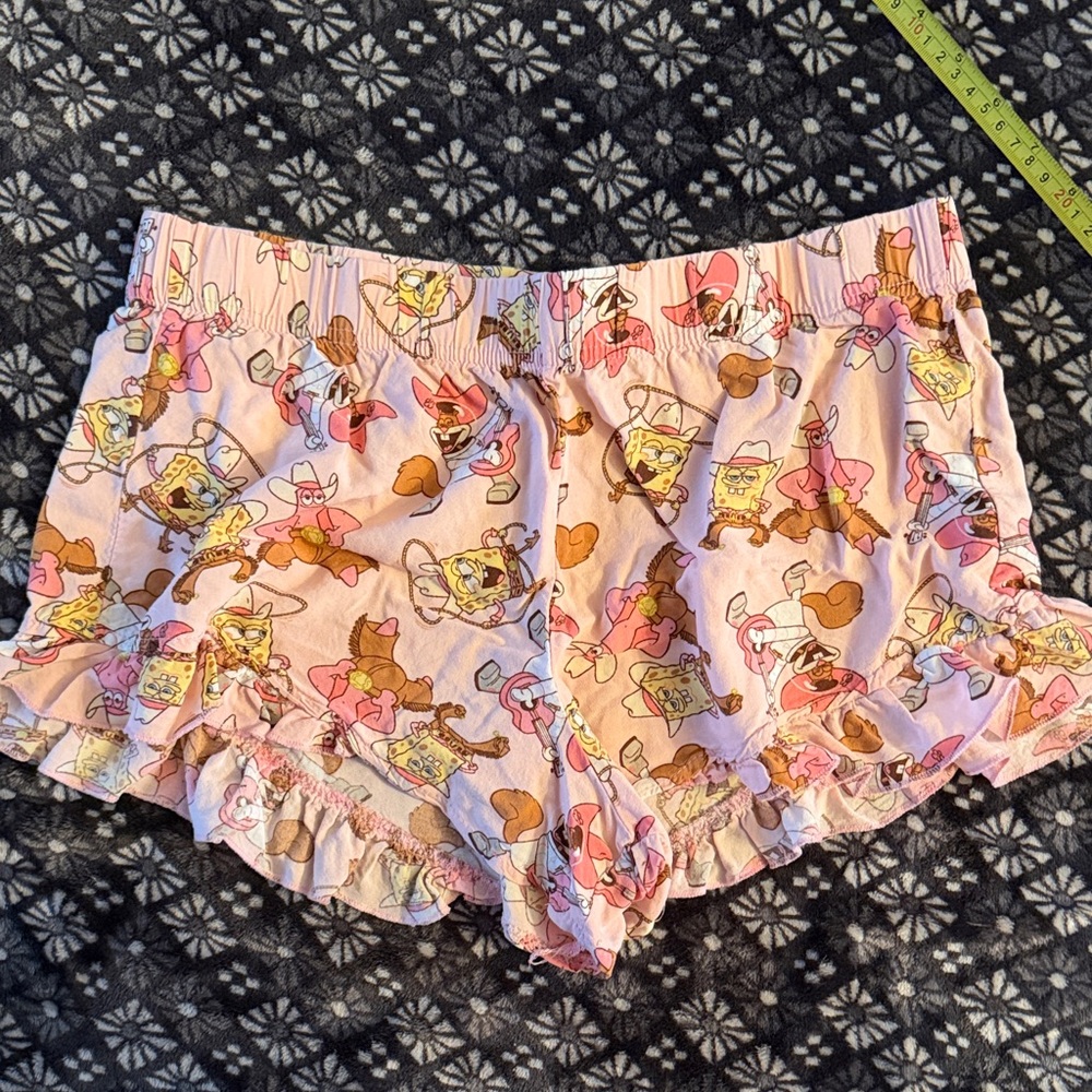 SpongeBob PJ Shorts